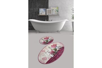 Chilai Home Badematte Sett med 2 - Multi - Tekstiler & tepper - Baderomstekstiler