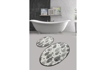 Chilai Home Badematte Sett med 2 - Multi - Tekstiler & tepper - Baderomstekstiler