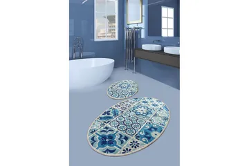 Chilai Home Badematte Sett med 2 - Multi - Tekstiler & tepper - Baderomstekstiler