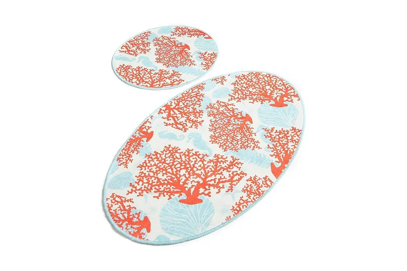 Chilai Home Badematte Sett med 2, Multi