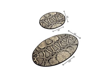 Chilai Home Badematte Sett med 2 - Multi - Tekstiler & tepper - Baderomstekstiler