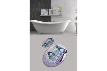 Chilai Home Badematte Sett med 2 - Multi - Tekstiler & tepper - Baderomstekstiler