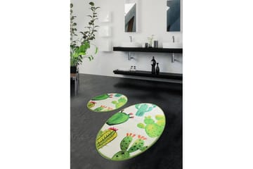 Chilai Home Badematte Sett med 2 - Multi - Tekstiler & tepper - Baderomstekstiler