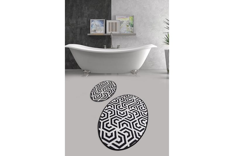 Chilai Home Badematte Sett med 2 - Multi - Tekstiler & tepper - Baderomstekstiler