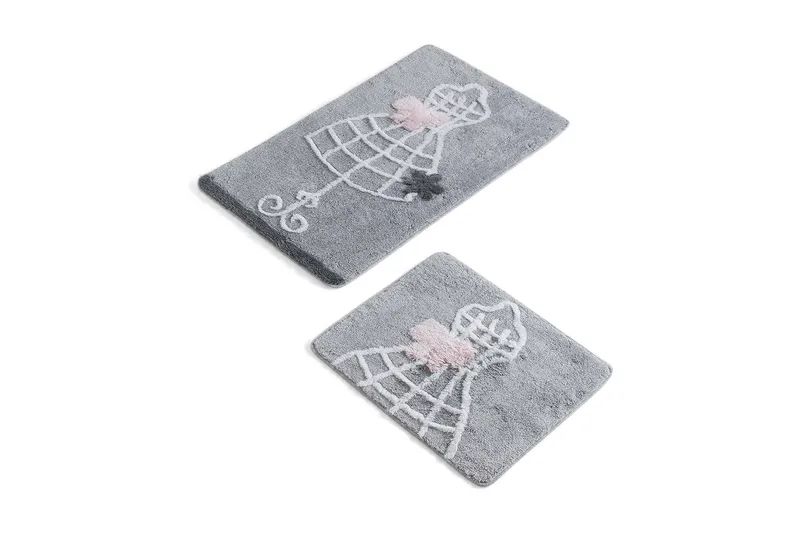 Chilai Home Badematte Sett med 2, Multi