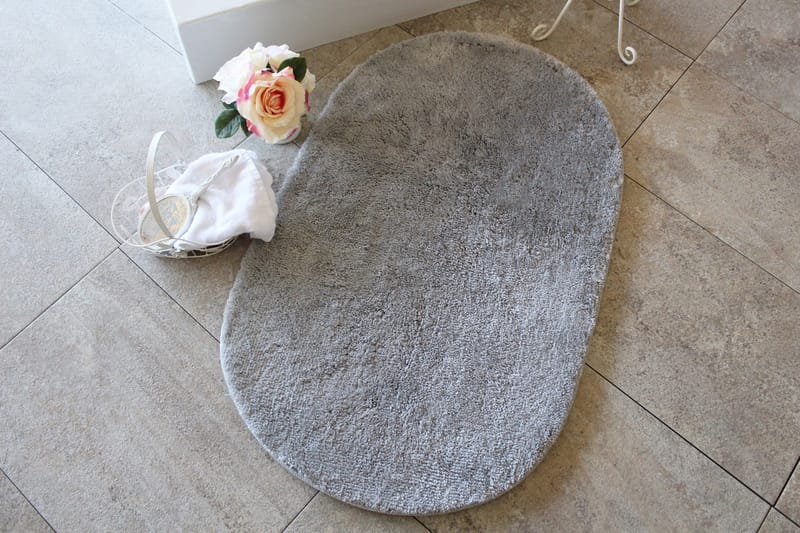 Chilai Home by Alessia Badematte 60x100 - Grå - Tekstiler & tepper - Baderomstekstiler