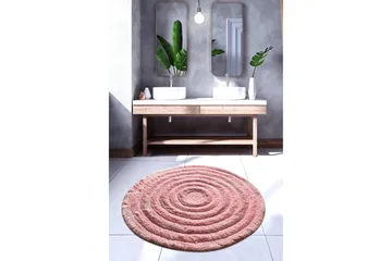 Chilai Home by Alessia Badematte 90 Rund - Multi - Tekstiler & tepper - Baderomstekstiler