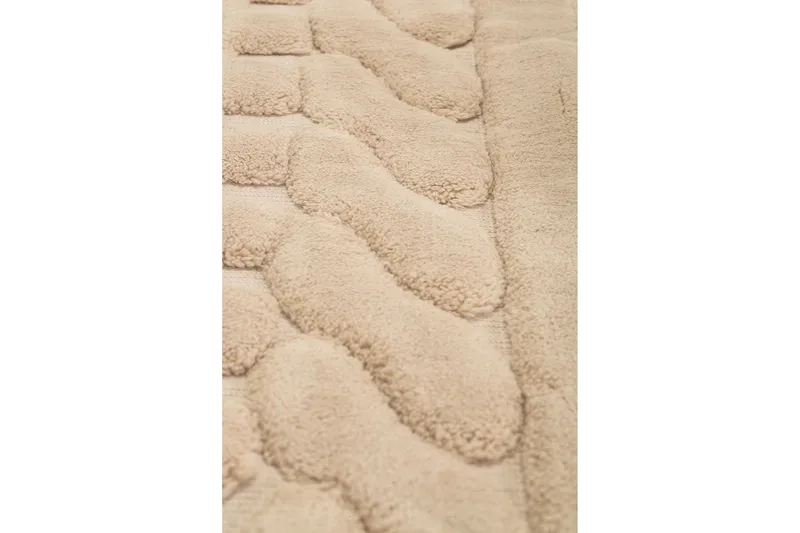 Chilai Home by Alessia Badematte Sett med 2 - Beige - Tekstiler & tepper - Baderomstekstiler