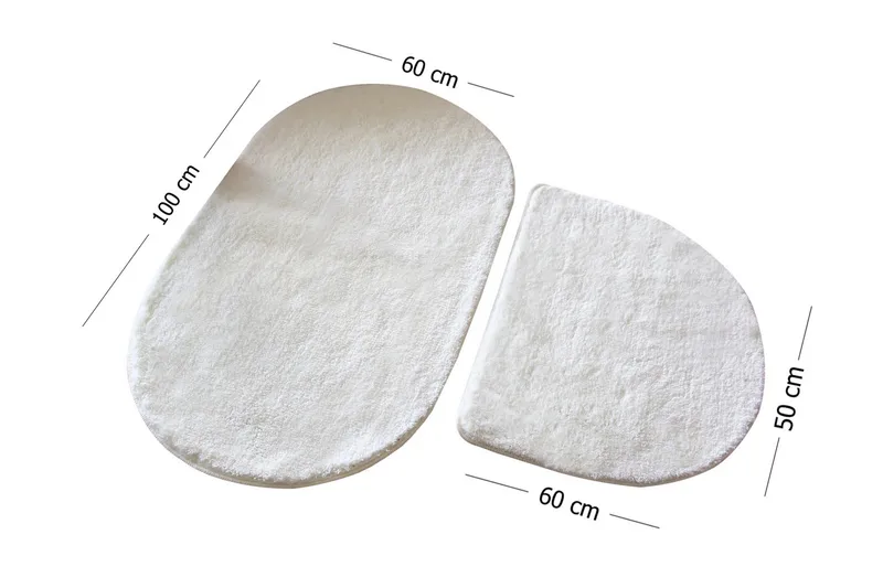 Chilai Home by Alessia Badematte Sett med 2 - Sand - Tekstiler & tepper - Baderomstekstiler