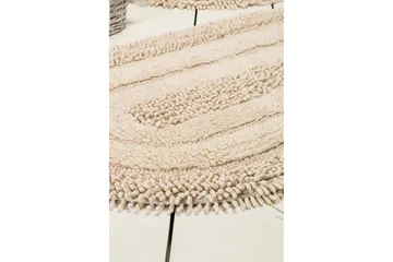 Chilai Home by Alessia Badematte Sett med 2 - Sand - Tekstiler & tepper - Baderomstekstiler