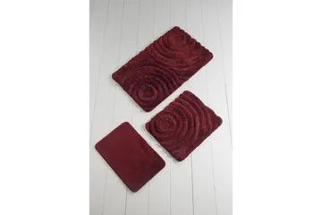 Chilai Home by Alessia Badematte Sett med 3 - Multi - Tekstiler & tepper - Baderomstekstiler