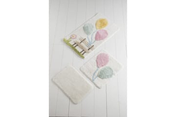 Chilai Home by Alessia Badematte Sett med 3 - Multi - Tekstiler & tepper - Baderomstekstiler