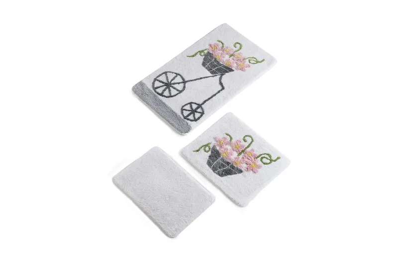 Chilai Home by Alessia Badematte Sett med 3, Multi