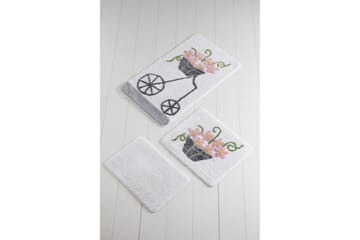 Chilai Home by Alessia Badematte Sett med 3 - Multi - Tekstiler & tepper - Baderomstekstiler