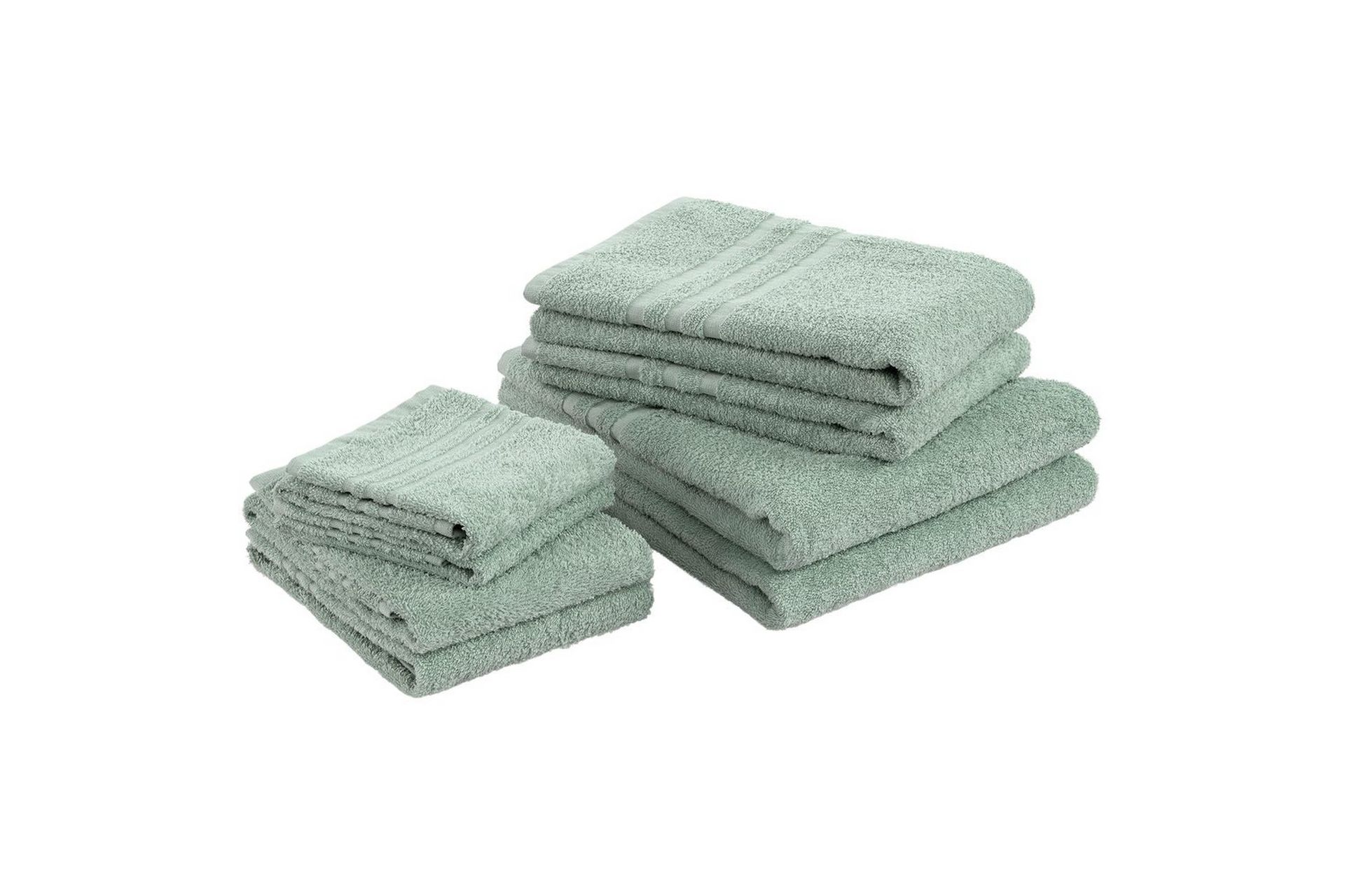 Frotté Basic 50 x 70 cm Grønn - Grønn - Tekstiler & tepper - Baderomstekstiler