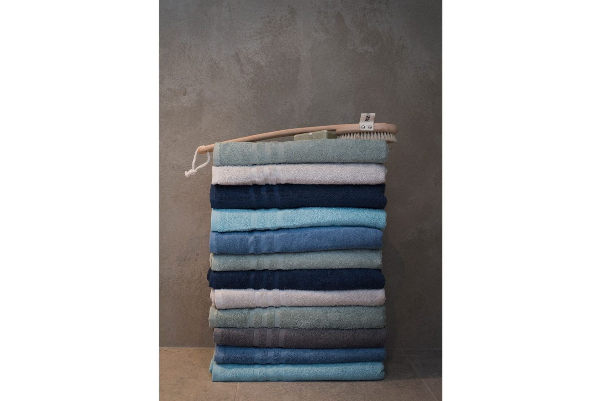 Frotté Basic 50 x 70 cm Grønn - Grønn - Tekstiler & tepper - Baderomstekstiler