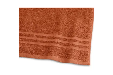 Gjesthåndkle Basic Frotté - Rust - Tekstiler & tepper - Baderomstekstiler