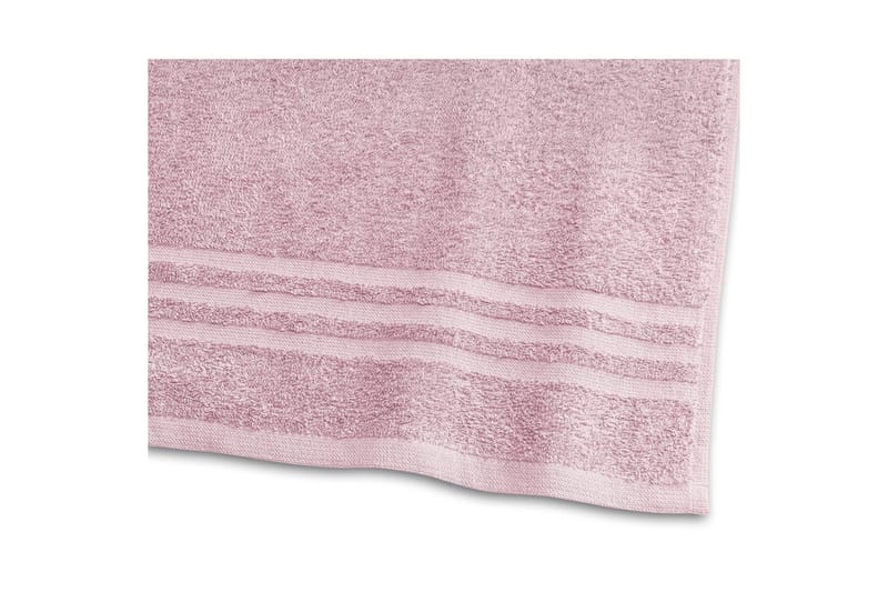 Gästehåndkle Basic Frotté - Rosa - Tekstiler & tepper - Baderomstekstiler - Håndklær