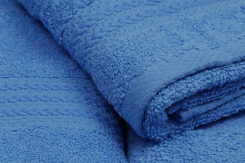 Håndkle Hobby Set om 3 - Blå - Håndklær