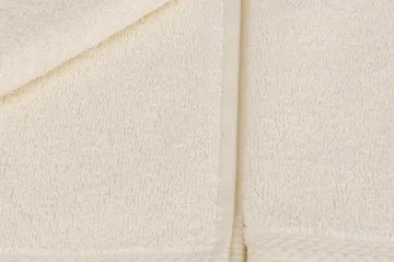 Hobby Håndkle 30x50 cm 6-pk - Creme - Tekstiler & tepper - Baderomstekstiler - Håndklær