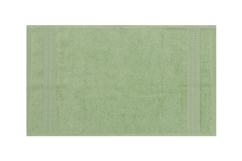 Hobby Håndkle 30x50 cm 6-pk - Grønn - Tekstiler & tepper - Baderomstekstiler - Håndklær