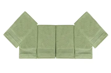 Hobby Håndkle 30x50 cm 6-pk - Grønn - Tekstiler & tepper - Baderomstekstiler - Håndklær