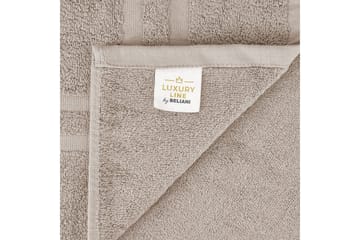 Håndkle Areora sett med 9 Beige - Beige - Tekstiler & tepper - Baderomstekstiler - Håndklær