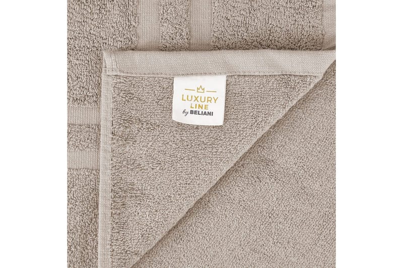 Håndkle Areora sett med 9 Beige - Beige - Tekstiler & tepper - Baderomstekstiler - Håndklær