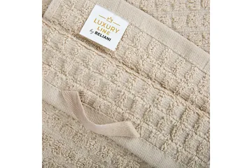 Håndkle Atai sett på 9 Beige - Beige - Tekstiler & tepper - Baderomstekstiler - Håndklær