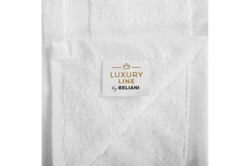 Håndkle Atai sett på 9 Hvit - Hvit - Tekstiler & tepper - Baderomstekstiler - Håndklær