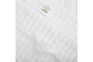 Håndkle Atai sett på 4 Hvit - Hvit - Tekstiler & tepper - Baderomstekstiler - Håndklær