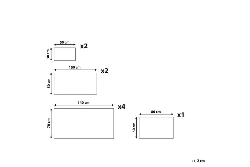 Håndkle Atiu sett på 9 Rosa - Rosa - Tekstiler & tepper - Baderomstekstiler - Håndklær