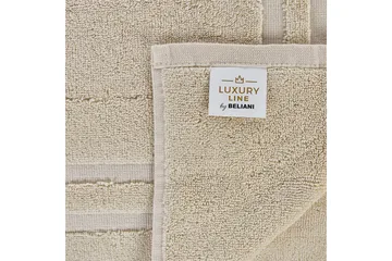 Håndkle Atiu sett på 9 Beige - Beige - Tekstiler & tepper - Baderomstekstiler - Håndklær