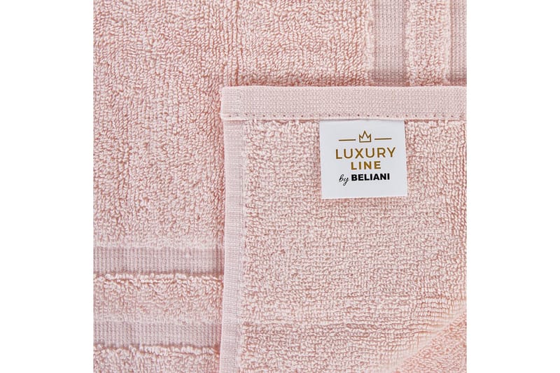 Håndkle Atiu sett på 9 Rosa - Rosa - Tekstiler & tepper - Baderomstekstiler - Håndklær