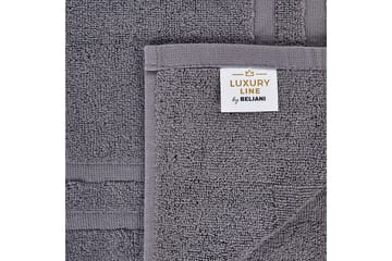 Håndkle Atiu sett på 9 Grå - Grå - Tekstiler & tepper - Baderomstekstiler - Håndklær