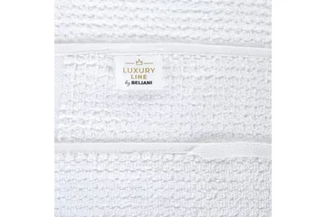 Håndkle Atiu sett på 9 Hvit - Hvit - Tekstiler & tepper - Baderomstekstiler - Håndklær