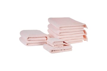 Håndkle Atiu sett på 9 Rosa