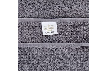 Håndkle Atiu sett på 2 Grå - Grå - Tekstiler & tepper - Baderomstekstiler