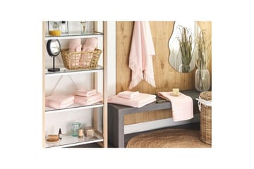 Håndkle Atiu sett på 9 Rosa - Rosa - Tekstiler & tepper - Baderomstekstiler - Håndklær