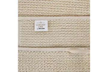 Håndkle Atiu sett på 9 Beige - Beige - Tekstiler & tepper - Baderomstekstiler - Håndklær