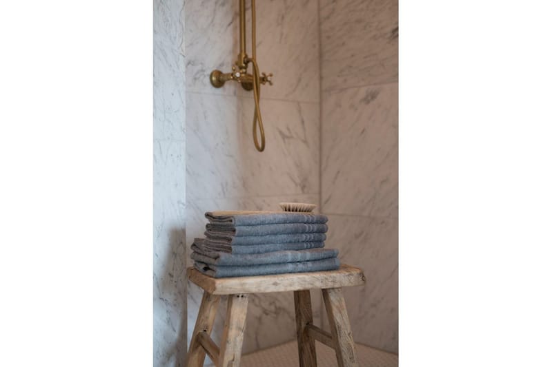 Håndkle Basic Frotté - Grå - Tekstiler & tepper - Baderomstekstiler