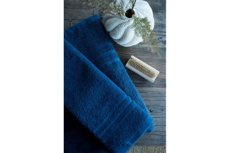 Håndkle Basic Frotté - Marineblå - Tekstiler & tepper - Baderomstekstiler