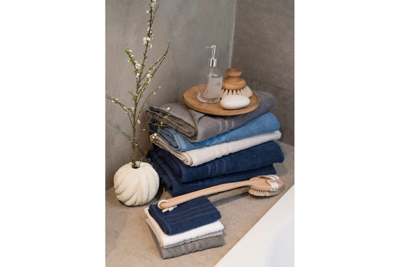 Håndkle Basic Frotté - Marineblå - Tekstiler & tepper - Baderomstekstiler