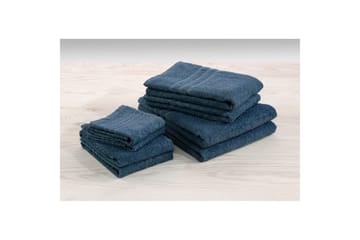 Håndkle Basic Frotté - Marineblå - Tekstiler & tepper - Baderomstekstiler