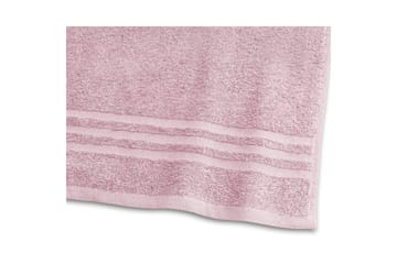 Håndkle Basic Frotté - Rosa - Tekstiler & tepper - Baderomstekstiler