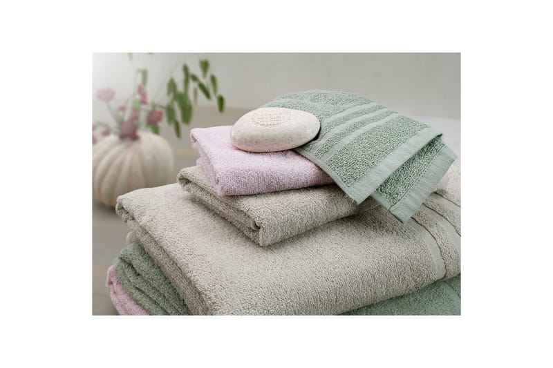 Håndkle Basic Frotté - Rosa - Tekstiler & tepper - Baderomstekstiler