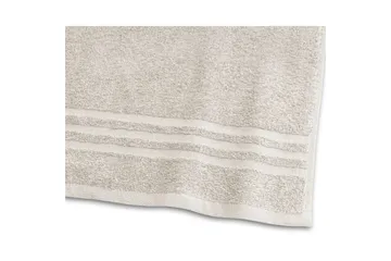 Håndkle Basic Frotté - Sand - Tekstiler & tepper - Baderomstekstiler