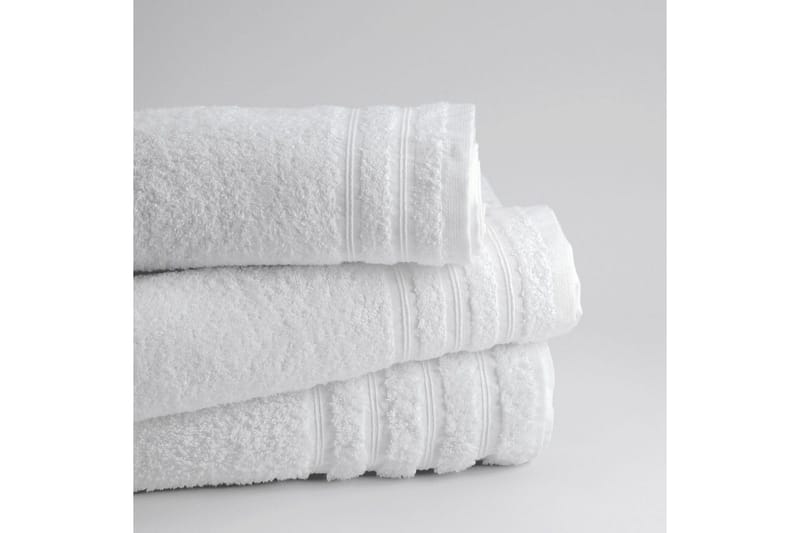 Håndkle Corfu Hvit, 50 x 70 cm