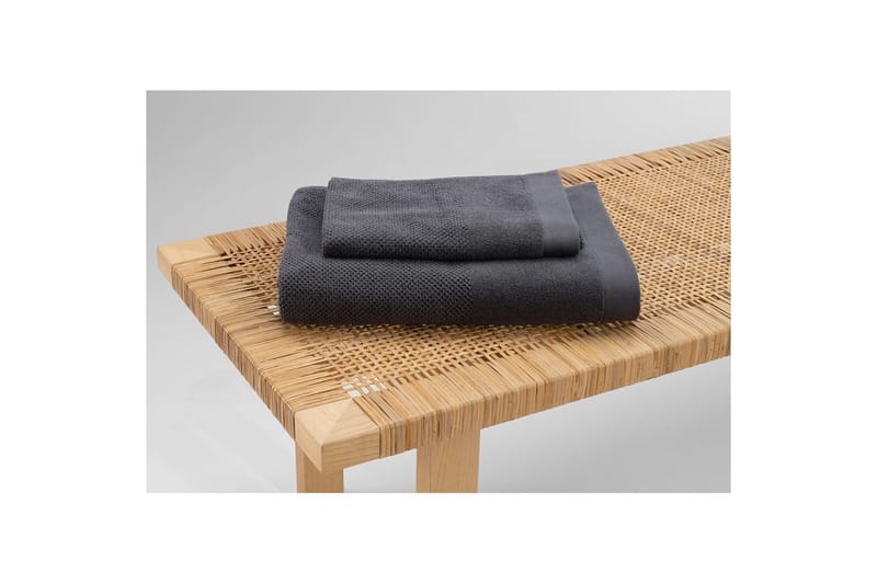 Håndkle Enzo 50 x 70 cm - Blå - Tekstiler & tepper - Baderomstekstiler