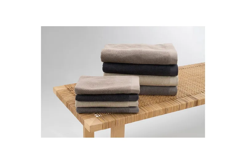 Håndkle Enzo 50 x 70 cm - Blå - Tekstiler & tepper - Baderomstekstiler